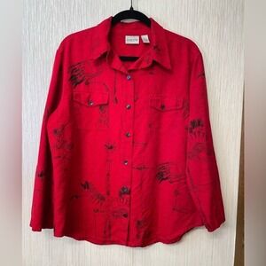 Chico's 100% Silk Blouse Top Shirt | Luxe Designer Boho Minimalist Elegant 2